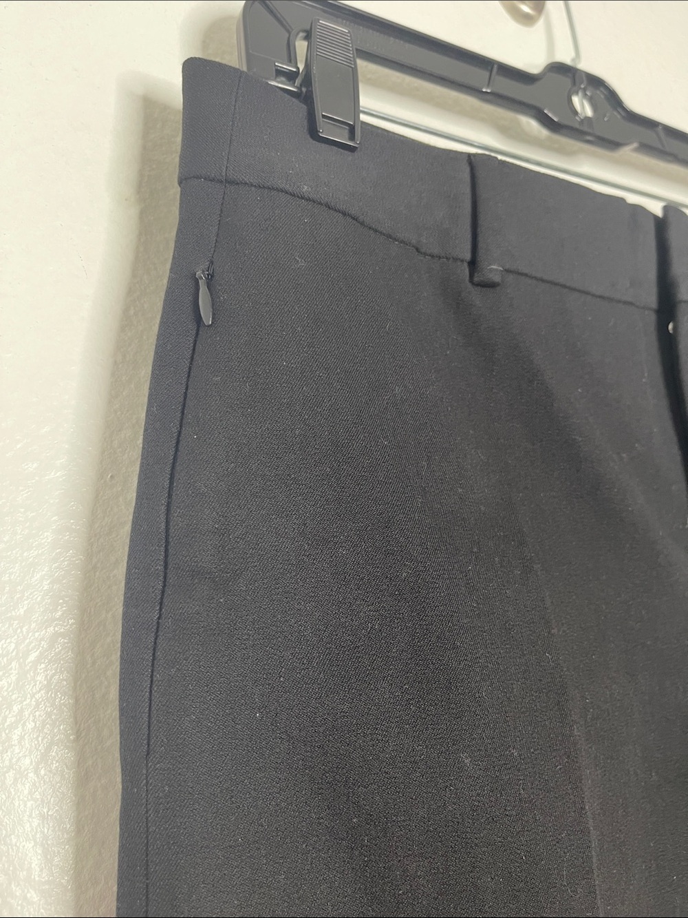 Frame Le Palazzo Crop Wide Leg High Waist Black Stretch Jeans Size 8 - Picture 3 of 6
